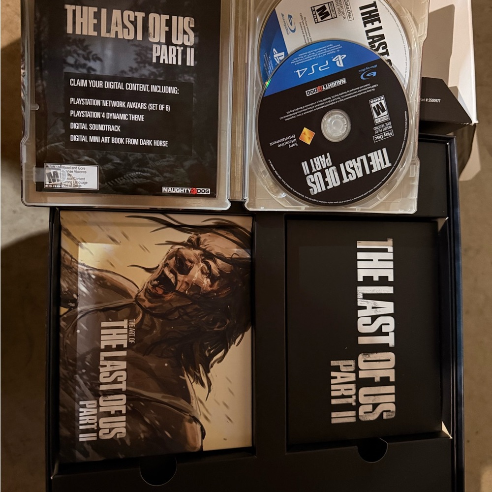 Sony PS4 The Last of Us Part II Collector's Edition - Black and Gray - Picture 7 of 13